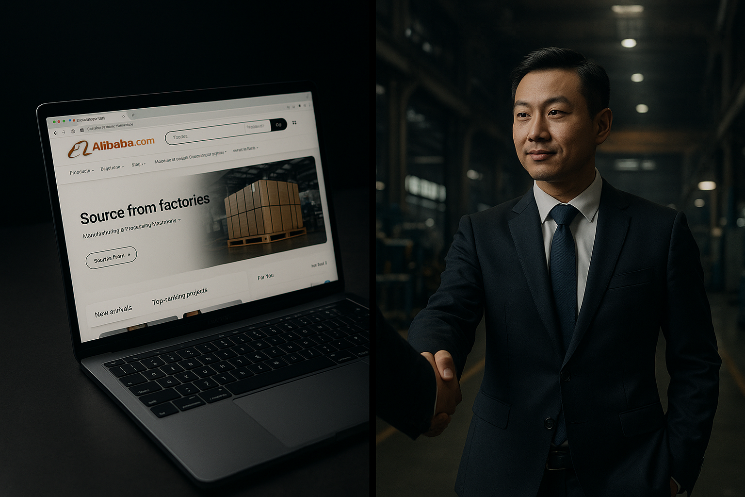 Alibaba vs Agente de Compras comparativa